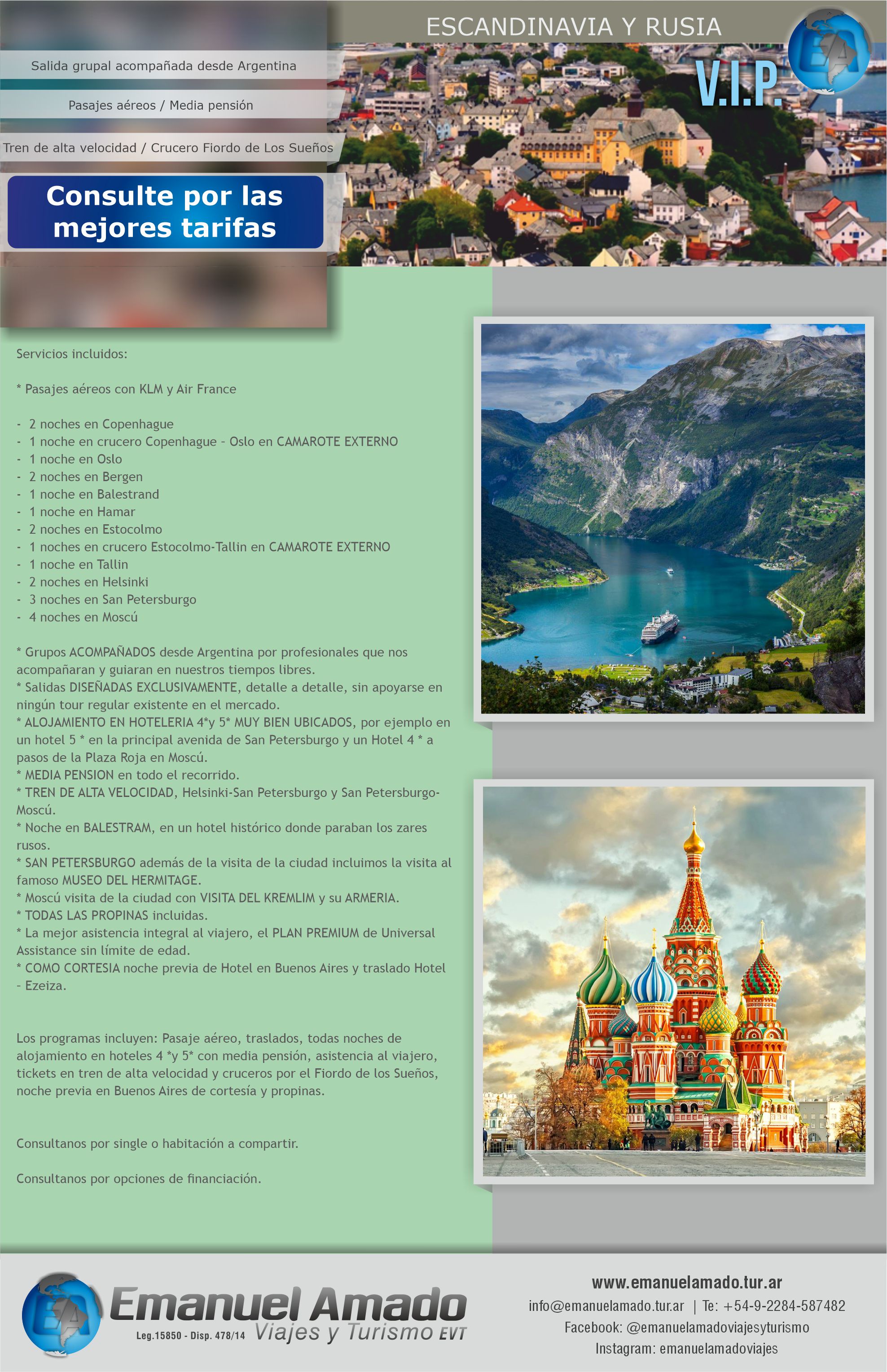 VIP ESCANDINAVIA Y RUSIA B